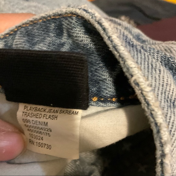 KSUBI Playback Skream Trashed Jean - Picture 3 of 7